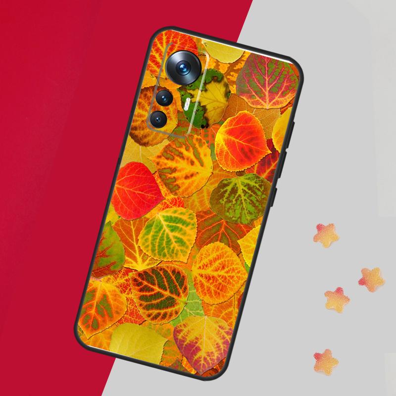 Autumn Leaves Case For Xiaomi 15 14 13 Ultra 11T 12T 13T 14T Pro Cover For POCO X7 X6 X3 X5 F5 F6 F7 Pro