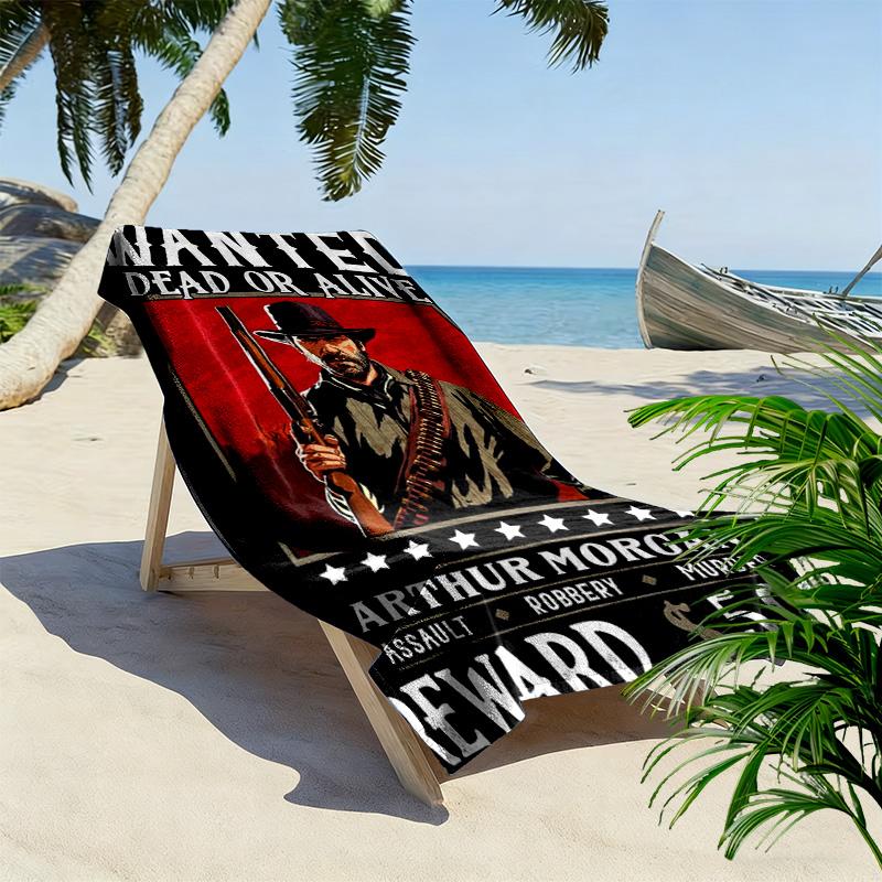 Dead or Alive 2D Flat Print Beach Towel, Large Soft Quick Dry Towel for Beach Camping SwimmingXSTJ0915548