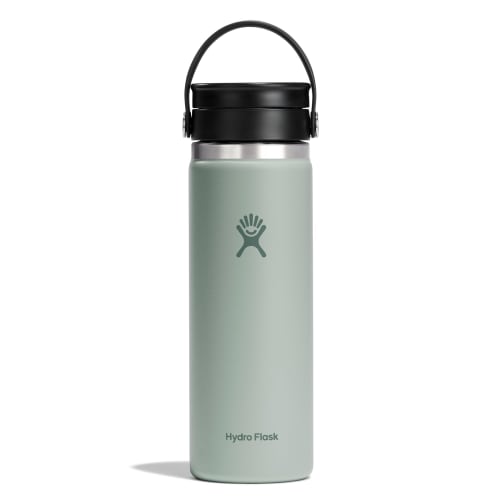 Hydro Flask Flex Sip Coffee Tumbler ? Insulated Stainless Steel Spill-Proof Leak-Proof Travel Coffee Cup, 20 Oz, Agave Green