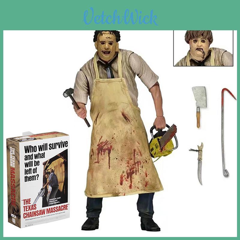 Texas Chainsaw Massacre 40th Anniversary Action Figure Collectible Model