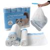 "Cat Litter Box Garbage Bag with Tie Closure"