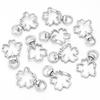 10Pcs/pack Lobster Clasps Hooks Star Blossom Heart Cat Moon Keychain Lobster for Charms Key Ring Clasp Jewelry Making Accessorie