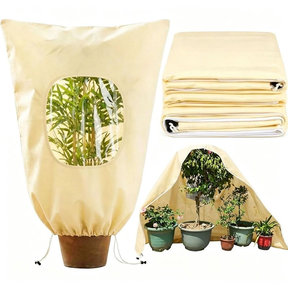Cold Resistant Plant Frost Protection Cover With Zipper Garden Plant Warm Cover  Balanced Greenery