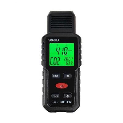 Miernik CO2 3 w 1 Monitor Jakości Powietrza Ręczny 5000Ppm Monitor CO2 Pomiar Dwutlenku Węgla / De