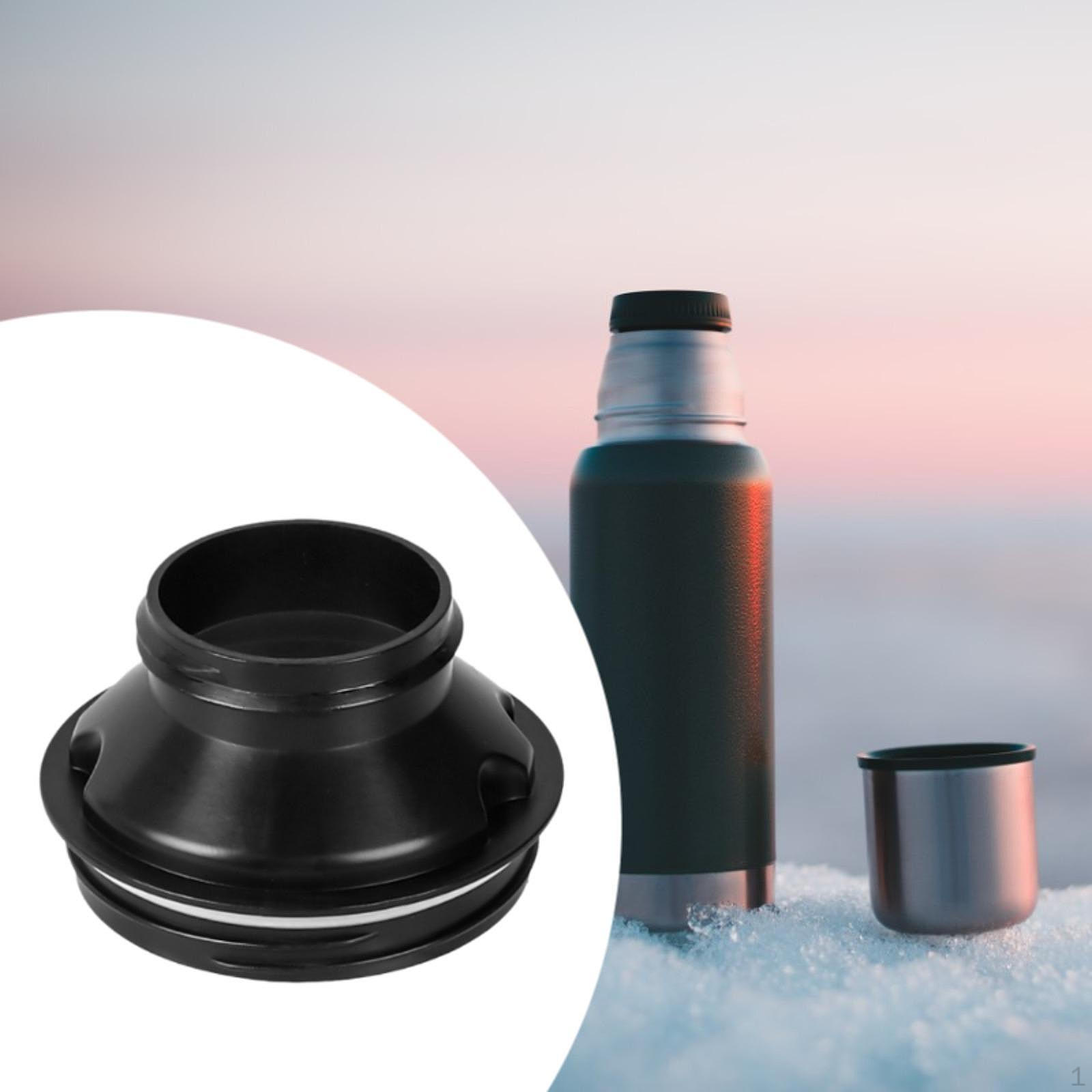 

Tumbler Cup Adapter Food Grade Silicone Fits 40 oz,,Easy to Clean,Bottle чорний