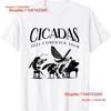Cicadas  Comeback Tour Band Concert Insect Emergence T Shirt Vintage Washed Slightly Fashion Stretched Breathable Vintage