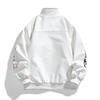 Giacca da uomo in pelle PU Autunno Nuova Giacca da Moto con Collo Rialzato Manica Lunga alla Moda di Nicchia Giacca Bicolore
