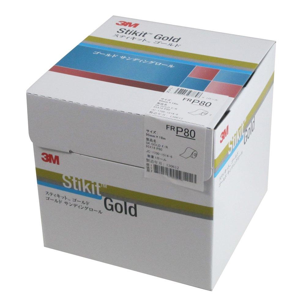 

3M Stikit Gold Finishing Roll FR 95 GOL P80