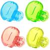 1 Pc/4 Pcs Toothbrush Protective Caps Non-toxic Toothbrush Protector with Ventilation Holes Compact Head Cover for Manual Electric Toothbrushes