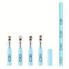 4Pcs/set 4 IN 1 Multifunctional Makeup Brushes Set Makeup Gadget Detachable Lip Eyeshadow Brush Sponge Eyeshadow Brush for Home Travel