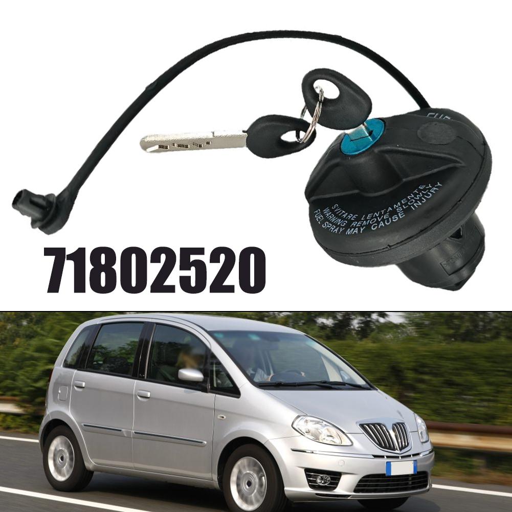 Fuel Tank Cap with Lock and 2 Keys for Fiat 500 Grande Punto For EVO 71802520 OEM ABS Part for Secure Fuel Tank Access