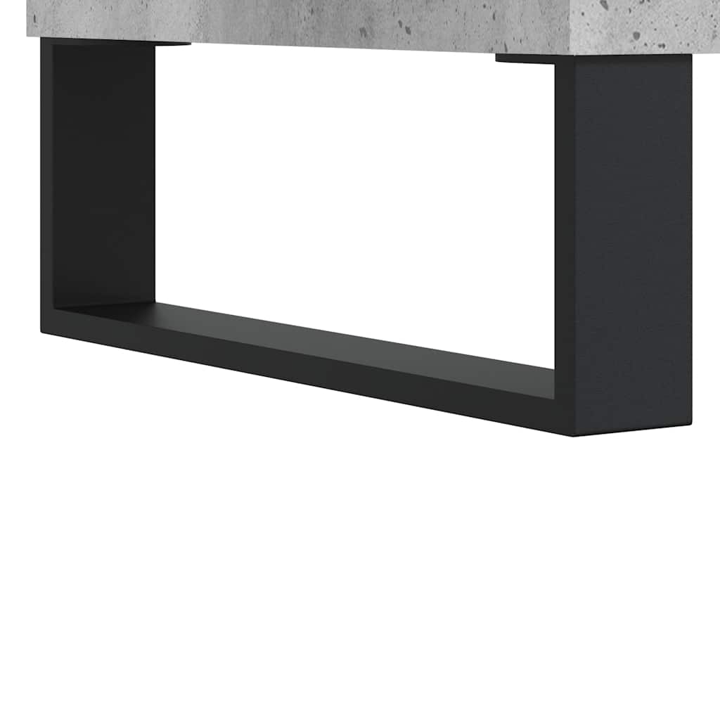 Nightstands 2 Pcs Concrete Grey 40 X 35 X 47.5 Cm Particleboard