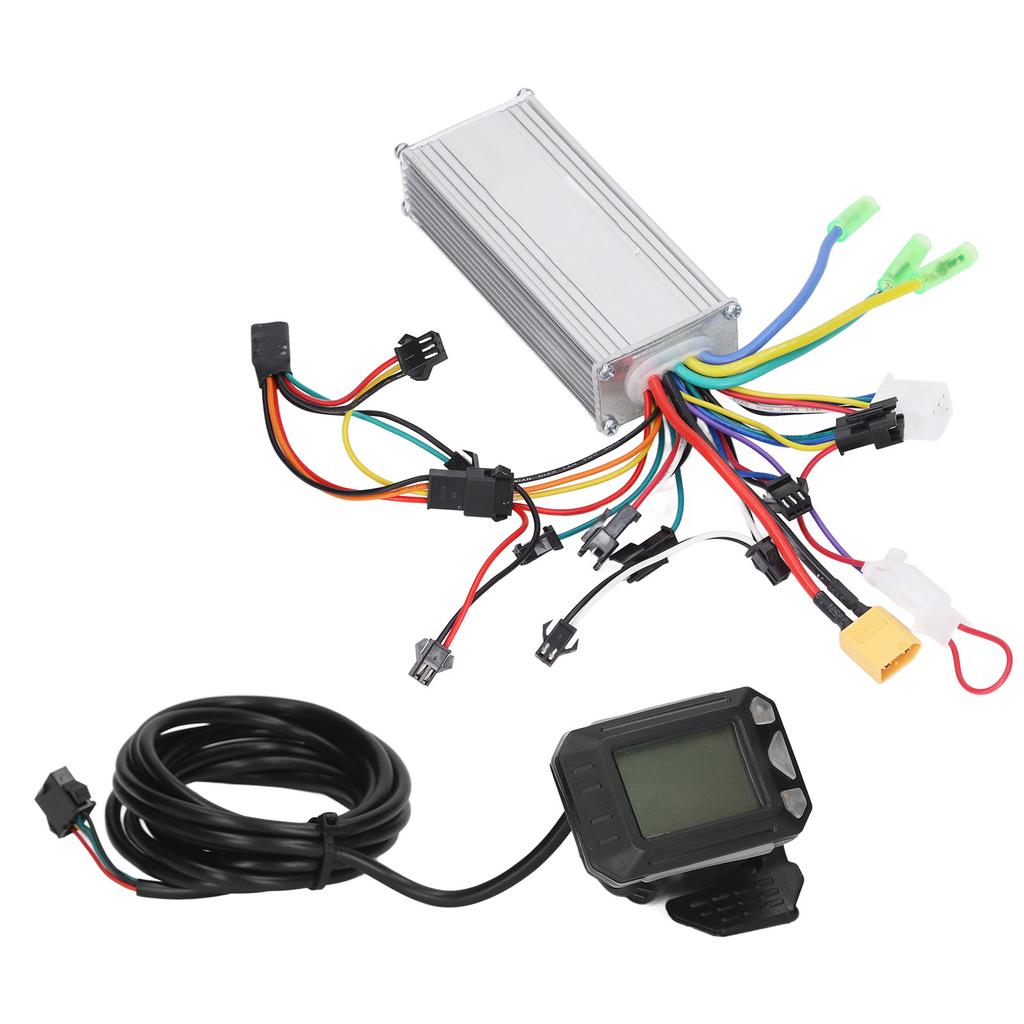 Brushless Controller Kit 36V 48V 500W Electric Motor Controller LCD Display Kit for Electric Scooter Electric Bike