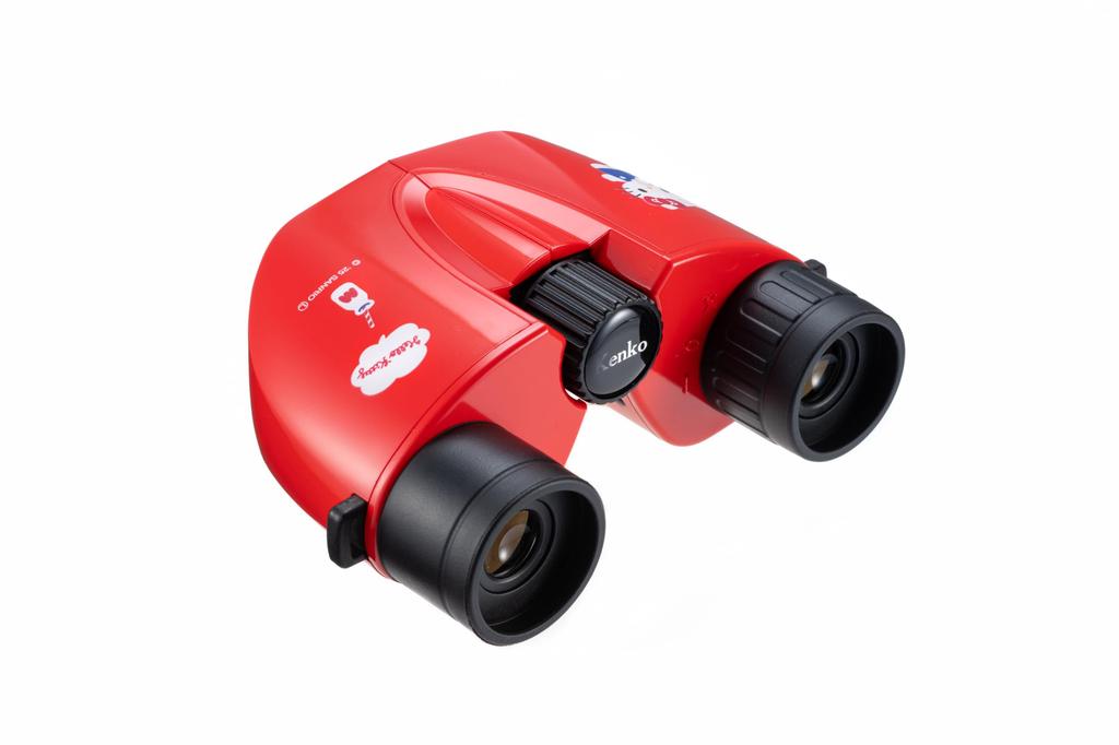 Kenko Sanrio Characters 8x 21mm Hello Kitty Charm 410240 Binoculars, Aperture, Ultra-Lightweight, Concert-Ready, (Red), Multi-Coated Lenses, Included,
