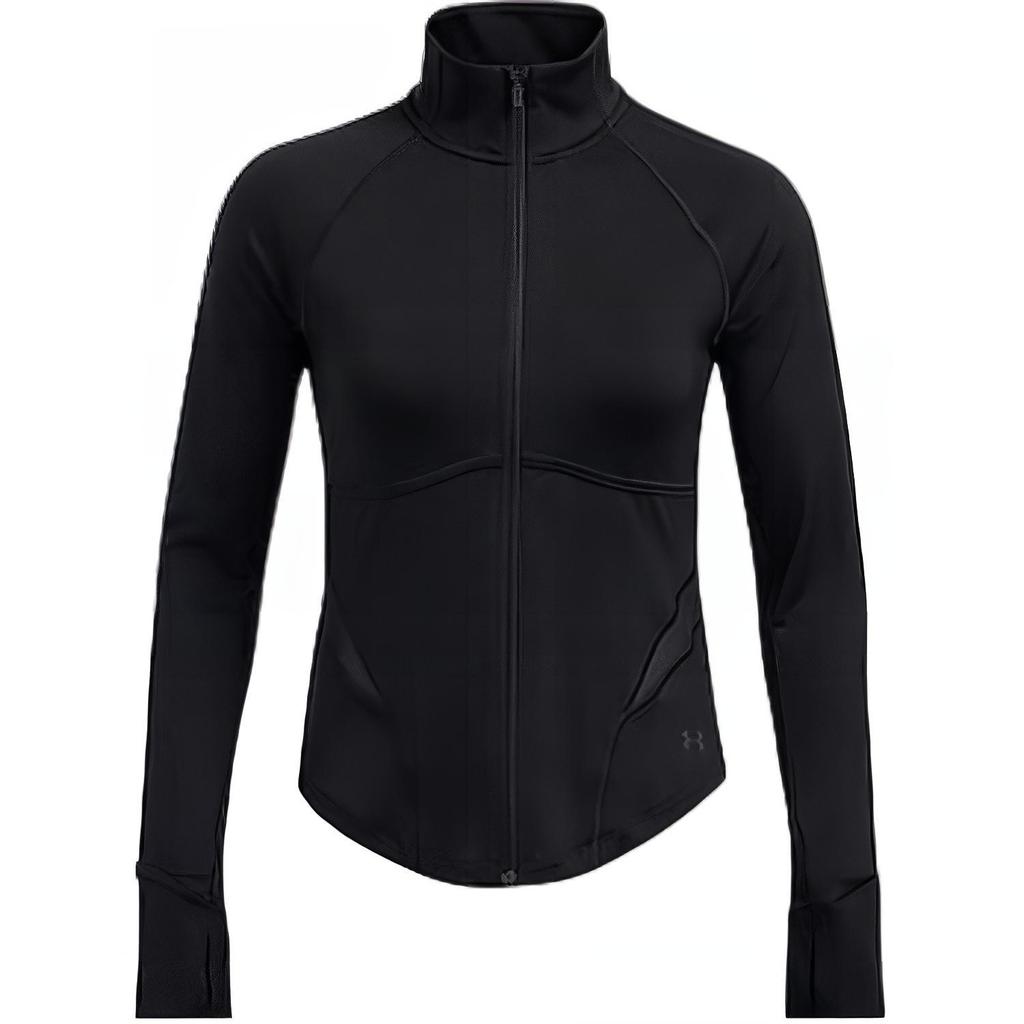 Under Armour Fashion Long Sleeve Zip Jacket Women Jackets Black 1386403-001