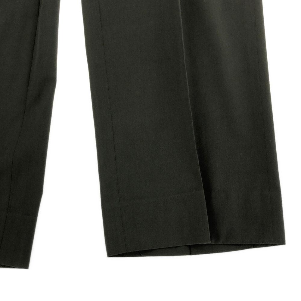 loro piana Embroidery Two-tuck Wool Pants Green System Men's Used