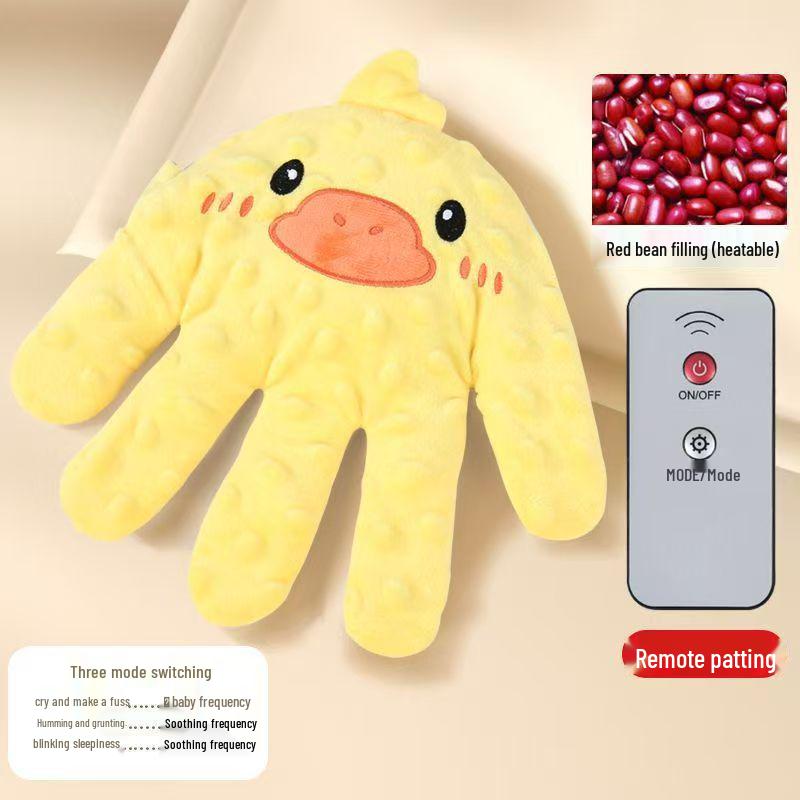 עזר שינה לתינוק: בובה אוטומטית מרגיעה עם טפיחות להקלה על קוליק, רפלוקס וגזים