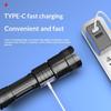 Super Bright Flashlight Rechargeable Led Torch Long Range Tactical Lamp For Outdoor Waterproof Camping Fishing Lantern