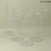 5Pcs Adjust Universal Transparent Doll Holding Stands Doll Display Rack Mannequin Model Stand Doll Dress Support