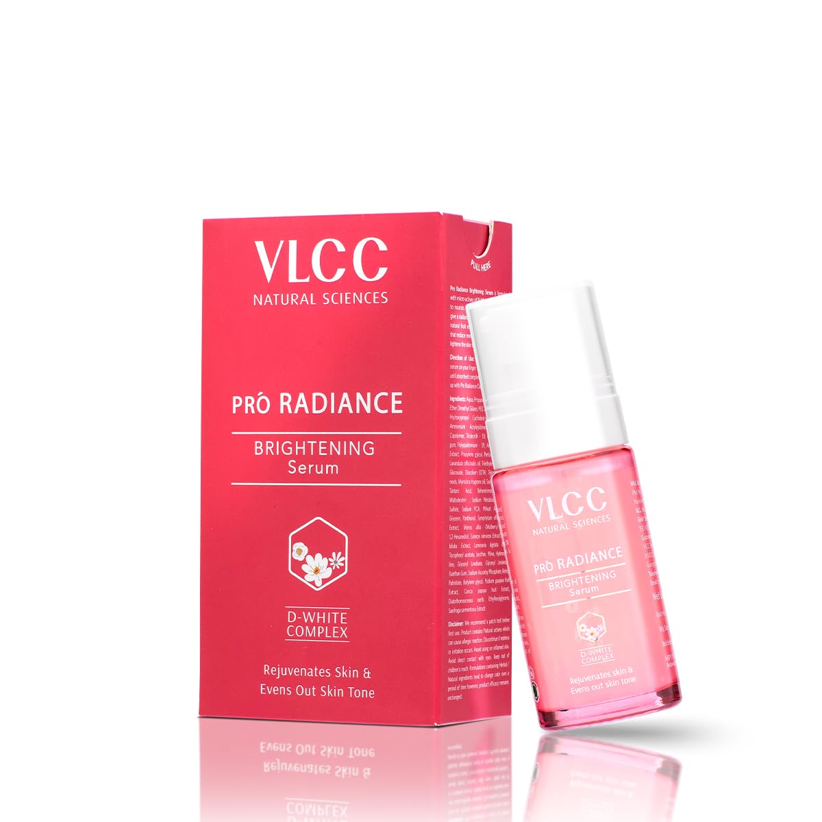 

VLCC Pro Radiance Skin Brightening Serum 40ml Pack of 1 | Nourish, Rejuvenate, Even Skin Tone, Lighten Dark Spots