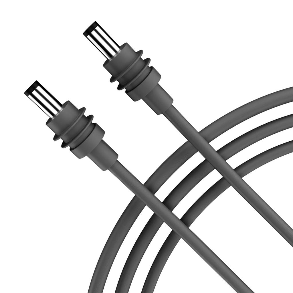 Mini TypeC DC5521 5.5x2.1mm Waterproof Power Cable for Outdoor Use PVC Cord with Overload Mulltiple Protection
