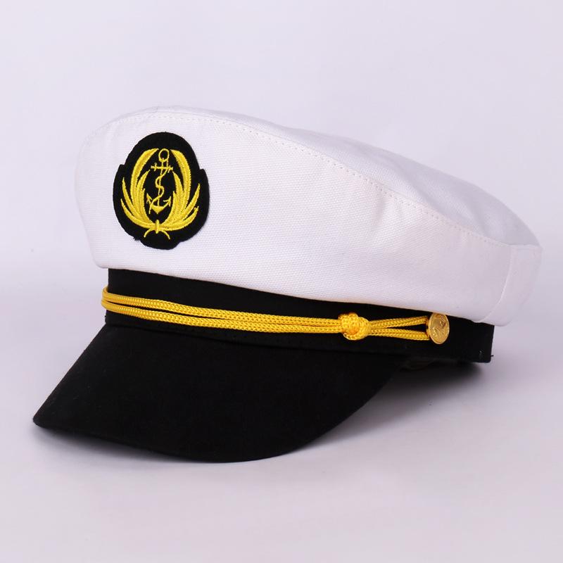 Captain Hats Yacht Merchant Navy Hat Sailor Hat Captain Cap Uniform
