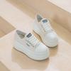 Muffin Shoes Women's 2025 Spring New Two Wear Lazy Single Shoes Platform Height Increased by 8 Cm Fashion Casual Versatile Tide