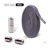 1Pair Elastic Laces Sneakers No Tie Shoe Laces Capsule Lock Shoelaces Without Ties Kids Adult 0.6cm Flat Shoelace for Shoes