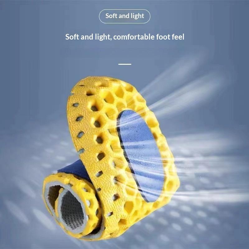 Memory Foam Shoe Insoles Pair Breathable Mesh Cushion Pads Shock Absorbing Orthotic Comfort Inserts for Men and Women