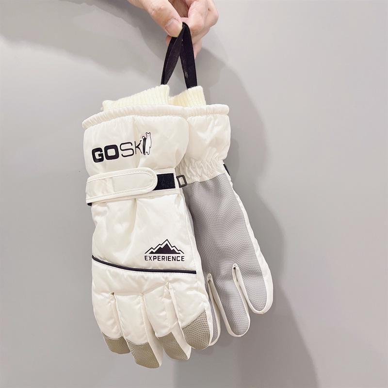 Wasserdichte Unisex-Winter-Touchscreen-Skihandschuhe für Motorrad- und Outdoor-Aktivitäten