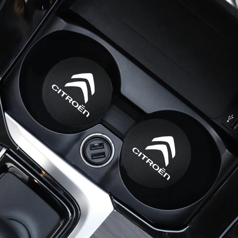 

Car Water Cup Slot Pad Silica Gel Soft Mat Auto Accessories For Citroen C1 DS3 C2 C3 Vts C4 Saxo C4L C5 C6 C8 Xsara C3-XR
