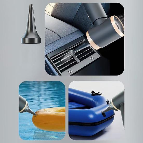 Handheld Car Vacuum Cleaner with Strong Suction Cordless Portable Dustbuster for Home Auto Multi-Purpose Car Keyboard Vacuum for Window Gaps Pet Hair
