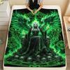 Seven Deadly Sins Print Flannel Blanket,High Quality Comfortable for All Seasons,Home Decor,Warmth and Comfort,Perfect for Christmas Gifts