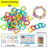 Geometric Link Building Blocks: Small-Sized Intellectual Development Toy for Kids