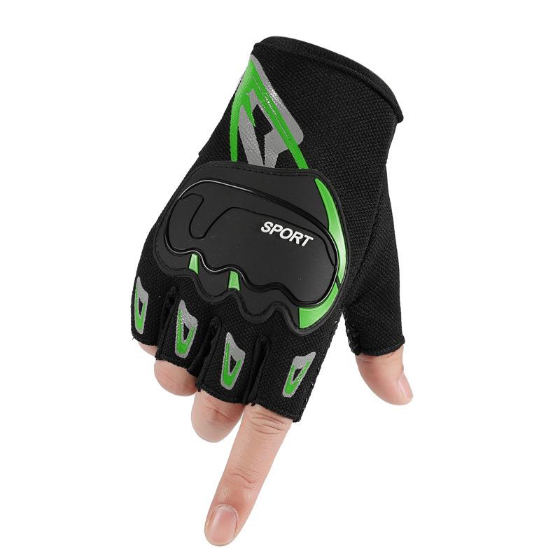 

Sports Cycling Gloves for Men and Women In Spring and Summer Thin Sun Protection Motorcycle Delivery Rider Full Finger Gloves average size