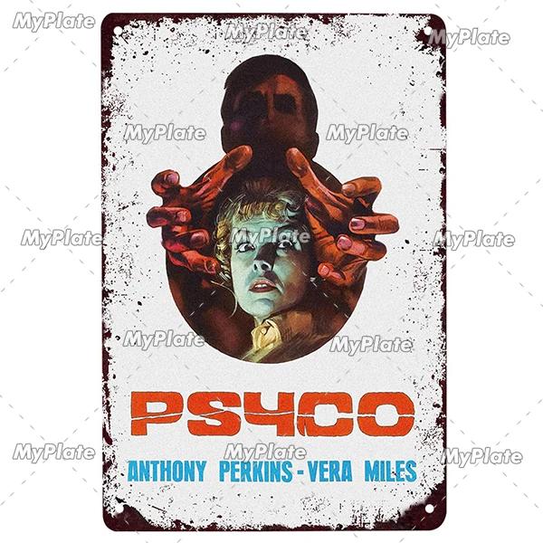 Science Fiction Film Poster Metall Zeichen Vintage Plaque Zinn Zeichen Platte Wand-dekor Für Club Mann Cave Kunst Malerei film