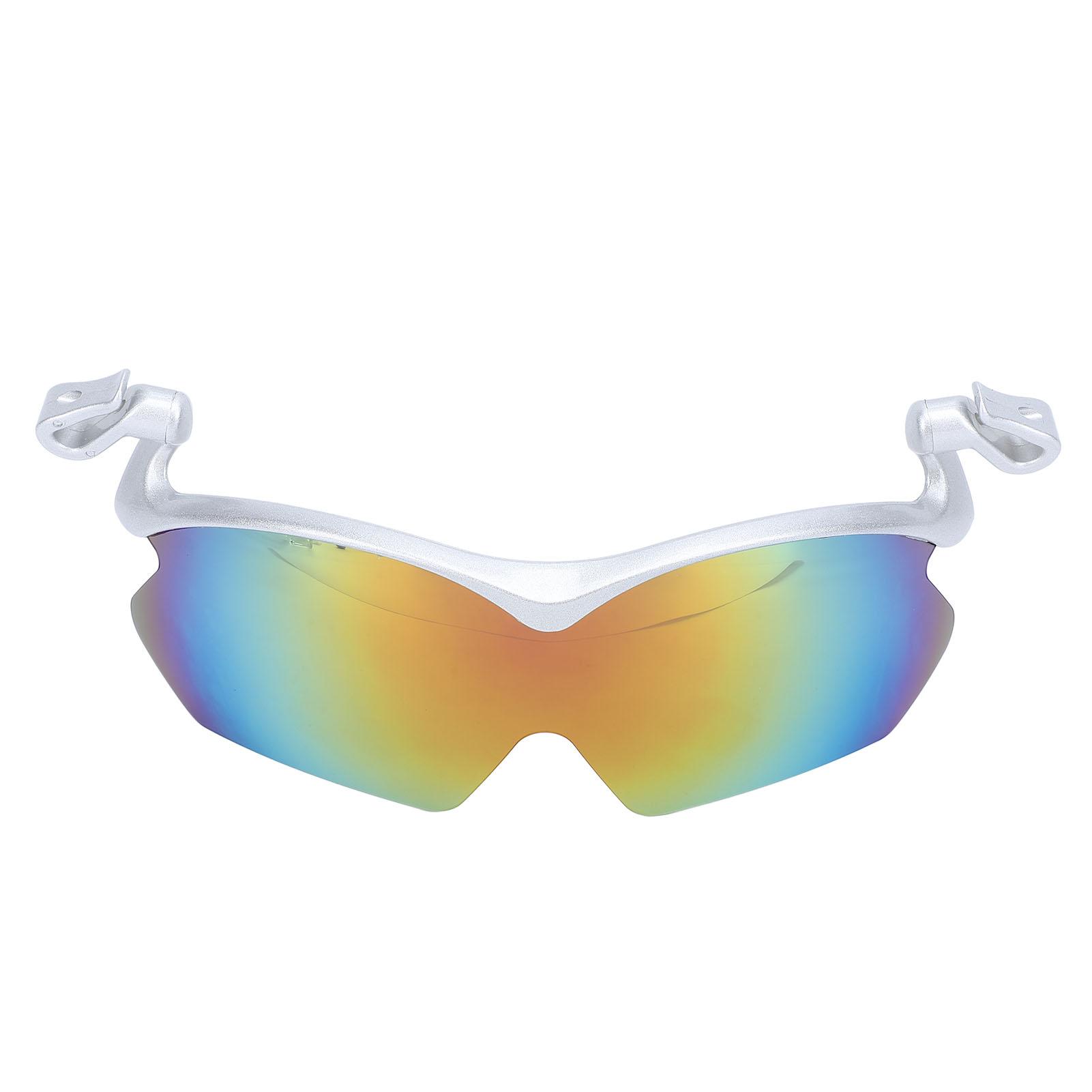 

Солнцезащитные очки поляризованные для активного отдыха на застежке-молнии для мужчин и женщин, для рыбалки, велоспорта, путешествий, UV400, серебристая оправа