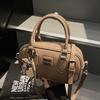 Handbag Women's New Fashion Portable Small Square Bag Solid Color Versatile Messenger Bag