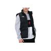 Li-Ning Solid Color Stand Collar Brand Logo Print Thick Warm Vest Men Vests Black AMMS015-3