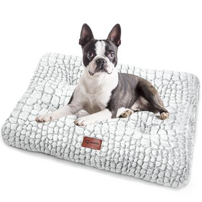 Pet Cushion for Dogs and Warm and Comfortable for Cold Ideal for Indoor Use In Fall and Winter Fluffy, Non-Slip Cats, Weather, (75x50cm, Gray)