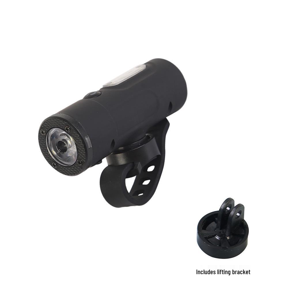 Bicycle Smart Front Light, Type-C Charged, Long Battery Life, Power Display, Large Capacity, Light-Sensitive, Ideal for Night Riding.