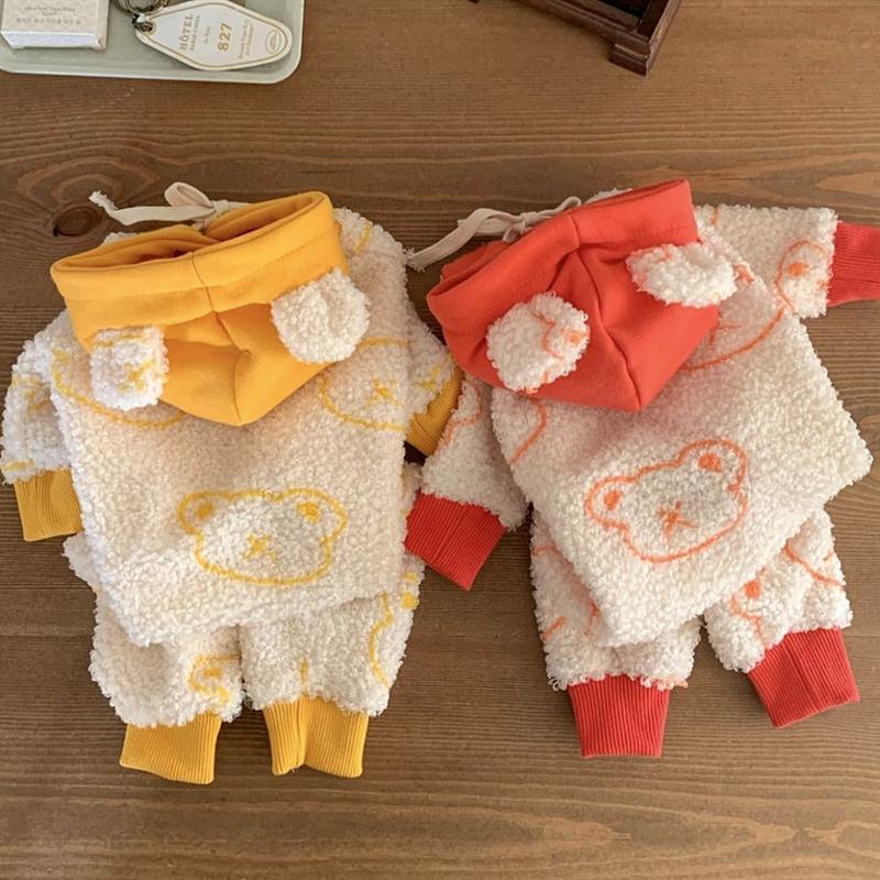 Pet hooded four-legged clothing for small dogs, new autumn style