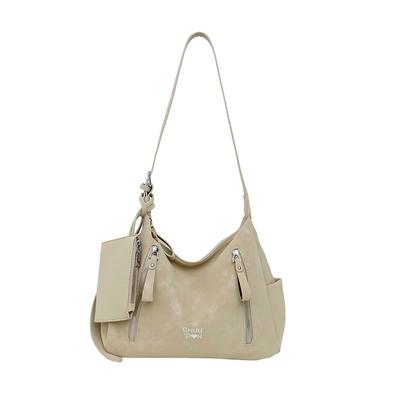 Large Capacity Bag Women's New Messenger Bag Retro Fashion Simple Handbag Shoulder Bag Commuter Tote Bag