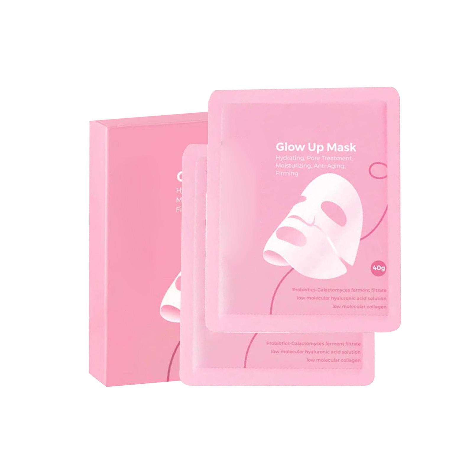 

Collagen Mask Nicotinamide Deep Moisturizing Mask, Night Moisturizing Mask, Lock Moisture And Moisturize The Skin 4PC 2ML One Size