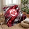 Eintracht Frankfurt Football Print Flannel Blanket, Soft Warm Lightweight Throw Blanket for Sofa Bed Camping