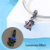 Real Copper Cool Black Series Charm Fit Original Pandora Bracelet Bangle Diy Jewelry Making Gift
