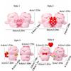 Cartoon Pig Statue Cute Miniatures Figurine Cake Decoration Couple Piggy Ornament  Home