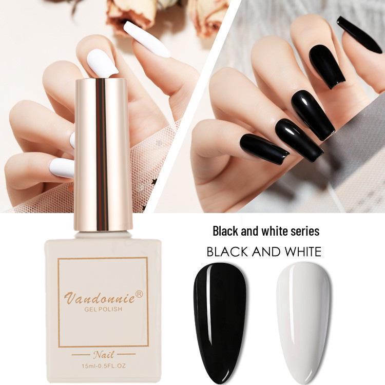 15ml Classic Black Nail Art Gel Polish for Salons