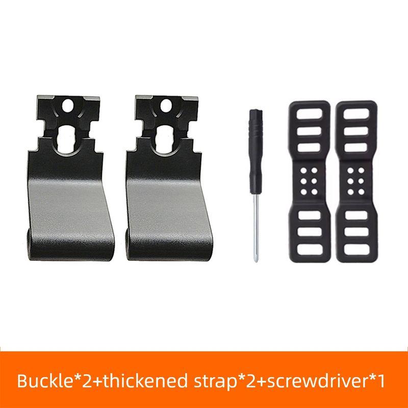 

Suitable for Xiaomi Mijia 70Mai M02 Rearview Mirror Dash Cam Fixed Clip D04 Hook 07 Strap Special Accessories Hook Buckle*2+Thickened Strap*2+Screwdriver*1