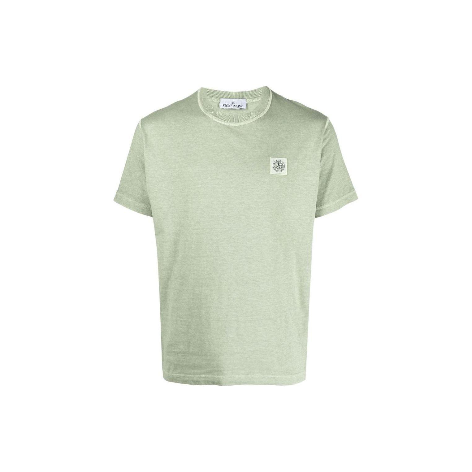 Футболка Stone Island Sage Мужские топы зеленая 101523757-V0155 XXL